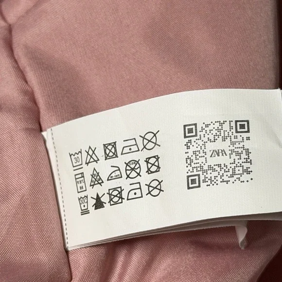 Zara Kids Bomber Jacket Size 8-9 Years Old‎ Pink Zip Up Girls Coat - Picture 5 of 7